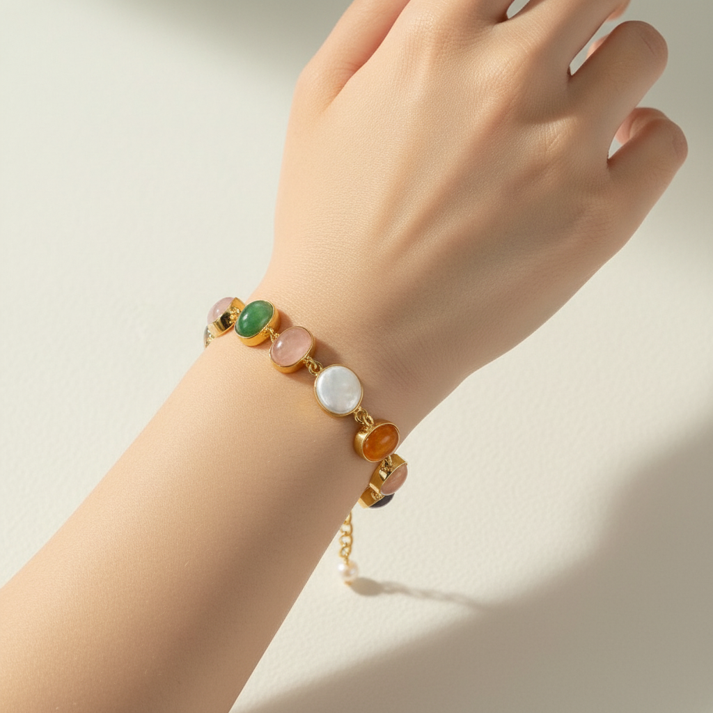 Multi Stone Tennis Bracelet