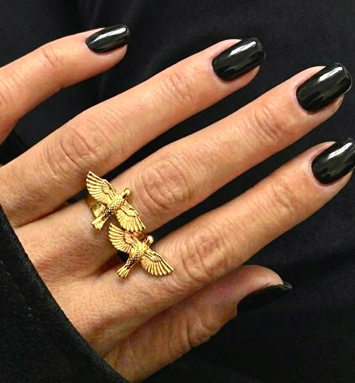 Birdie Couple Ring
