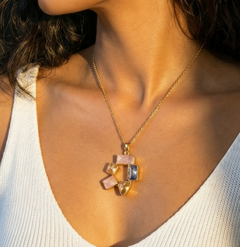 Multi Stone Pendant