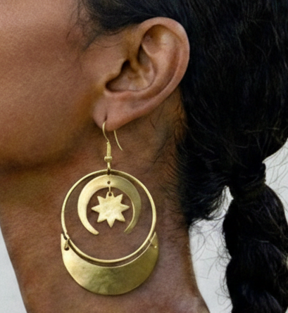 Celestial Dangle Earrings