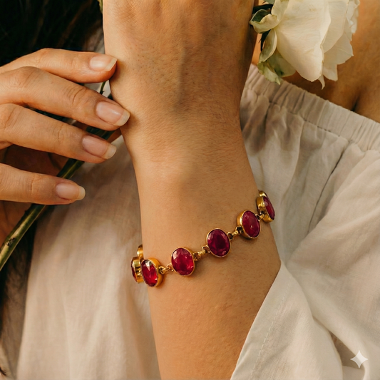 Ruby Bracelet