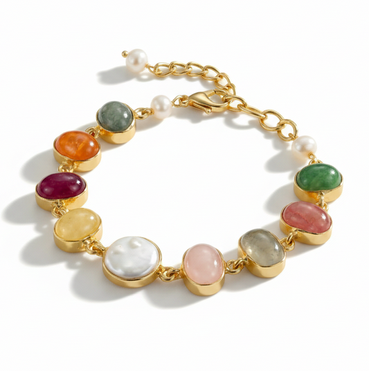 Multi Stone Tennis Bracelet