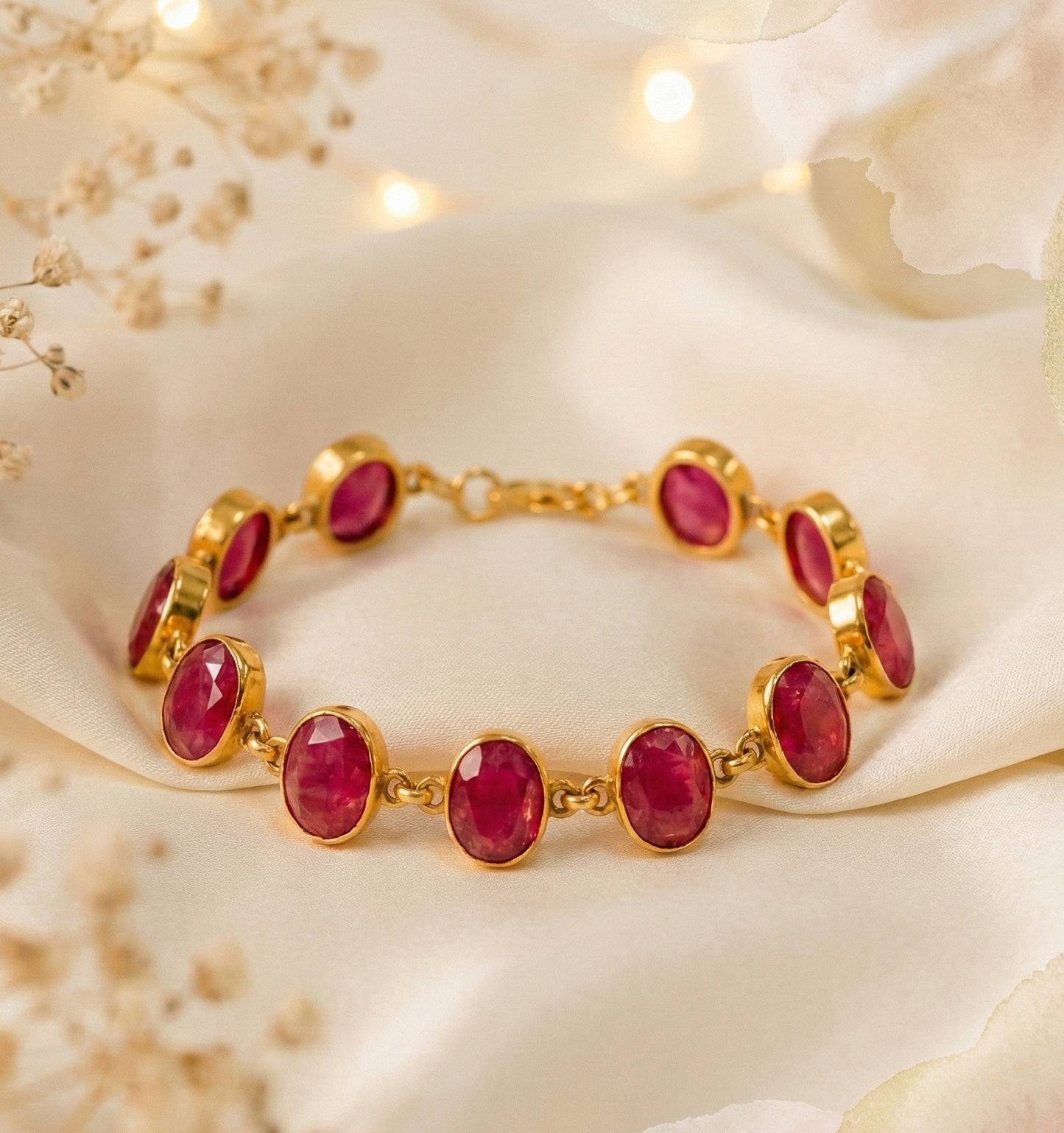 Ruby Bracelet