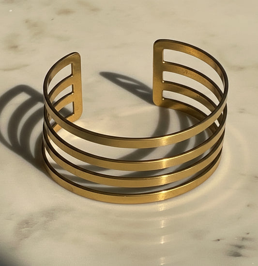 Gold Cuff Bracelet