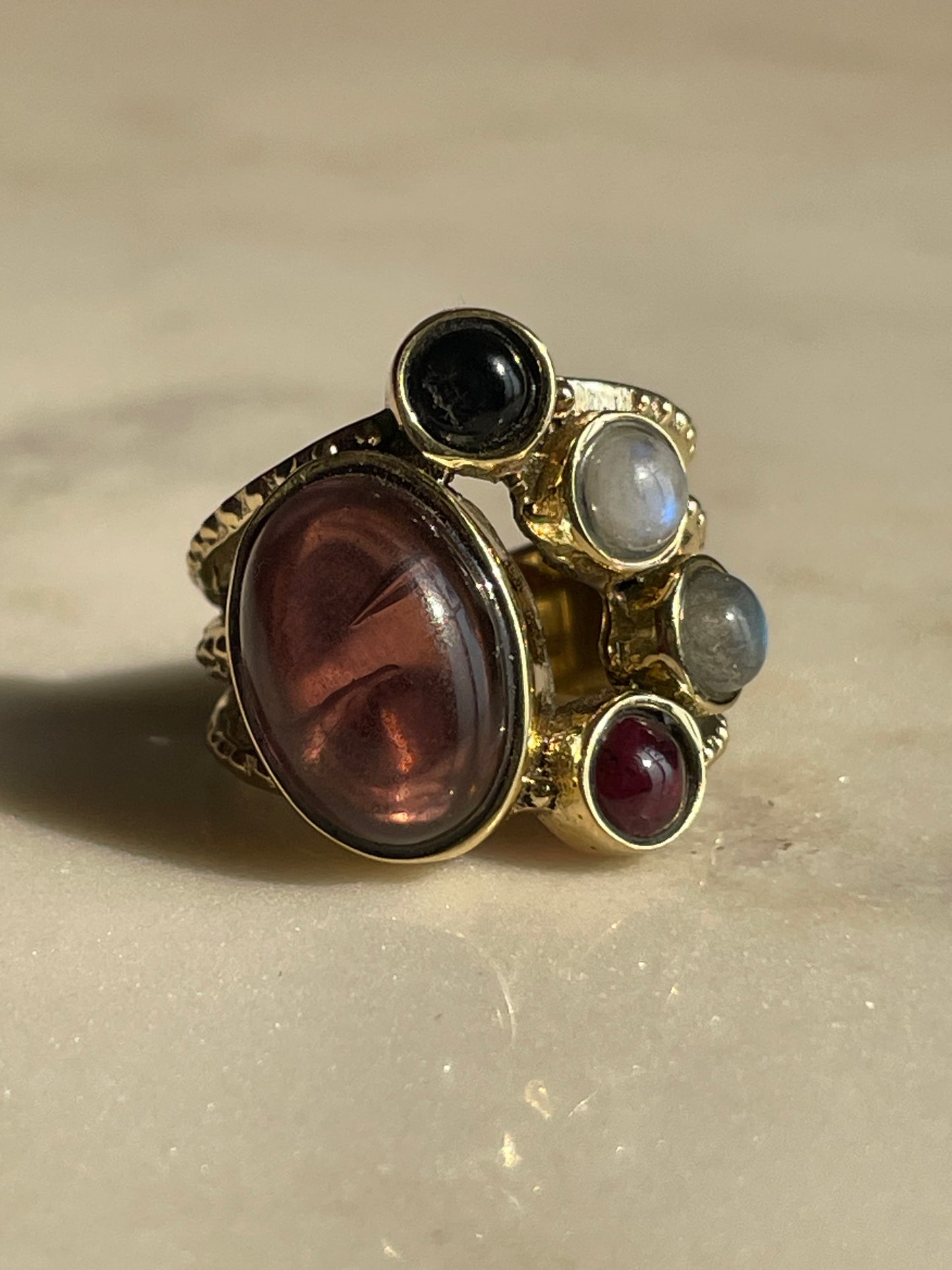 Multi Stone Statement Ring