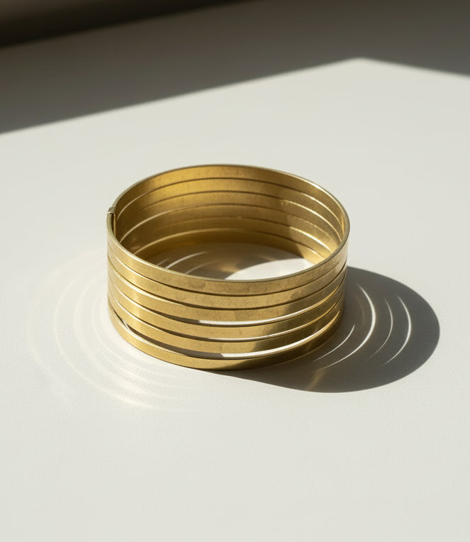 Gold Cuff Bracelet
