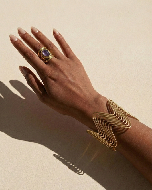 Zig Zag Cuff Bracelet