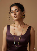 Multi Stone long necklace