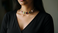 Multi Stone Choker