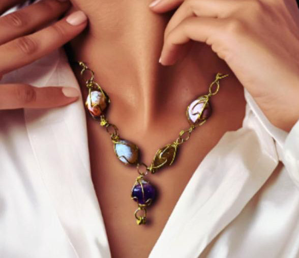 Multi Stone necklace